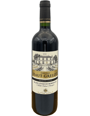 Blaye Côtes de Bordeaux Rouge AOP Première Cuvée 2020 Château Haut Grelot 75cl