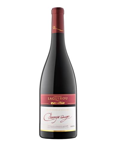 La Clape Rouge AOP Champs Rouge 2021 Vin Bio Château Laquirou 75cl