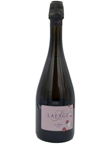 Vin Mousseux Rosé La Triple Domaine Lafage 75cl