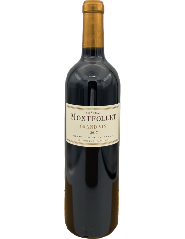 Blaye Côtes de Bordeaux Rouge AOP Grand Vin 2017 Château Montfollet 75cl