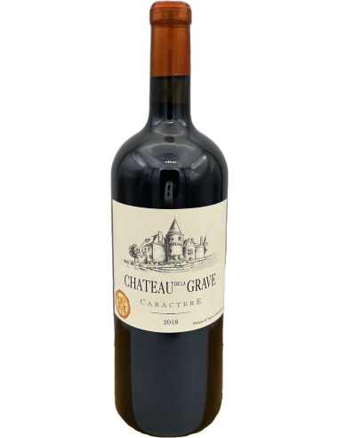 Côtes de Bourg Rouge AOP Caractère 2018 Château de la Grave 75cl