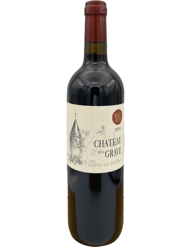 Côtes de Bourg Rouge AOP Classic 2018 Château de la Grave 75cl