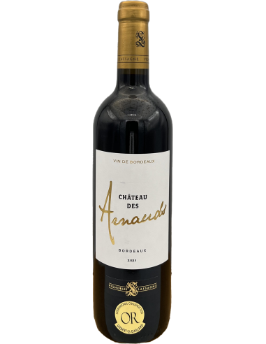 Bordeaux Rouge AOP 2021 Château des Arnauds 75cl