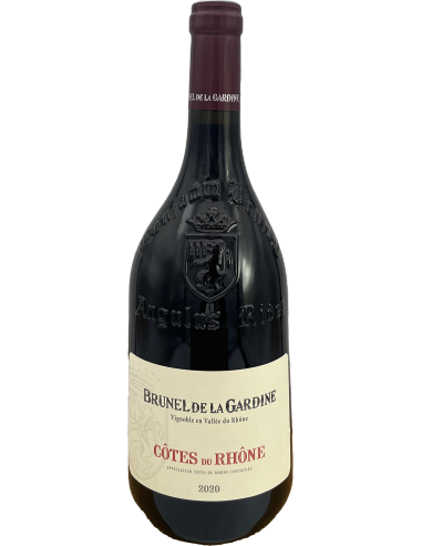 Côtes du Rhône Rouge AOP 2020 Brunel de la Gardine 75cl