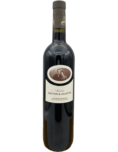 Corbières Rouge AOP Hector et Juliette 2019 Vin Bio Domaine Sainte Marie des Crozes 75cl